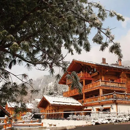Wonderful Views To The Valley And Of Neighbouring Mountain Peaks Chalet Bagnes